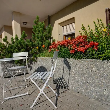 Chesa Munteratsch 1-zimmerwohnung 206 Typ B Lägenhet Silvaplana