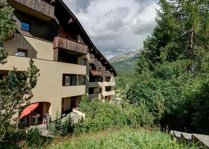 Chesa Munteratsch 1-zimmerwohnung 206 Typ B Apartman Silvaplana